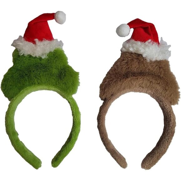 Dr. Seuss Grinch Max Headband 2 Pack Holiday Costume Accessory for Women Girls main image 5